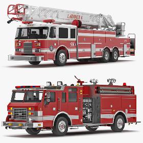 Fire Trucks Collection